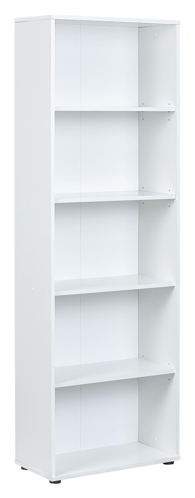 Regal Arco 4 weiß B/H/T: ca. 60x180x30 cm