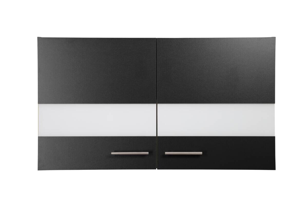 Hängeschrank Merle schwarz B/H/T: ca. 100x56x35 cm