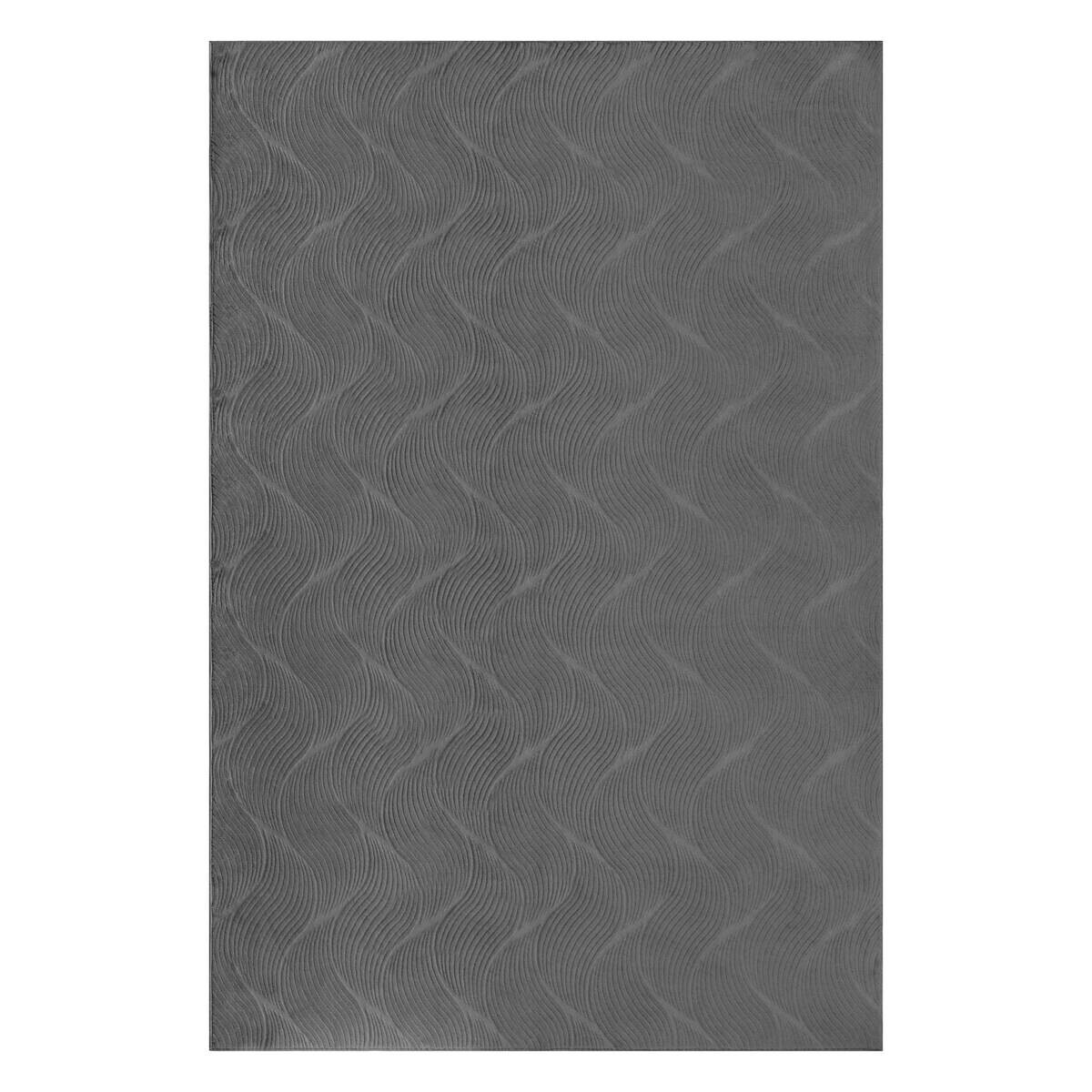 Dinarsu Teppich Stilo anthrazit B/L: ca. 160x220 cm