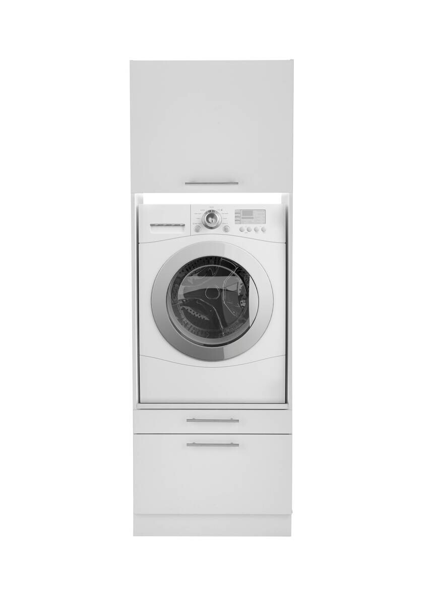 Respekta Hauswirtschaftsraum-Set Clara weiß matt B/H/T: ca. 234,8x200x67,6 cm