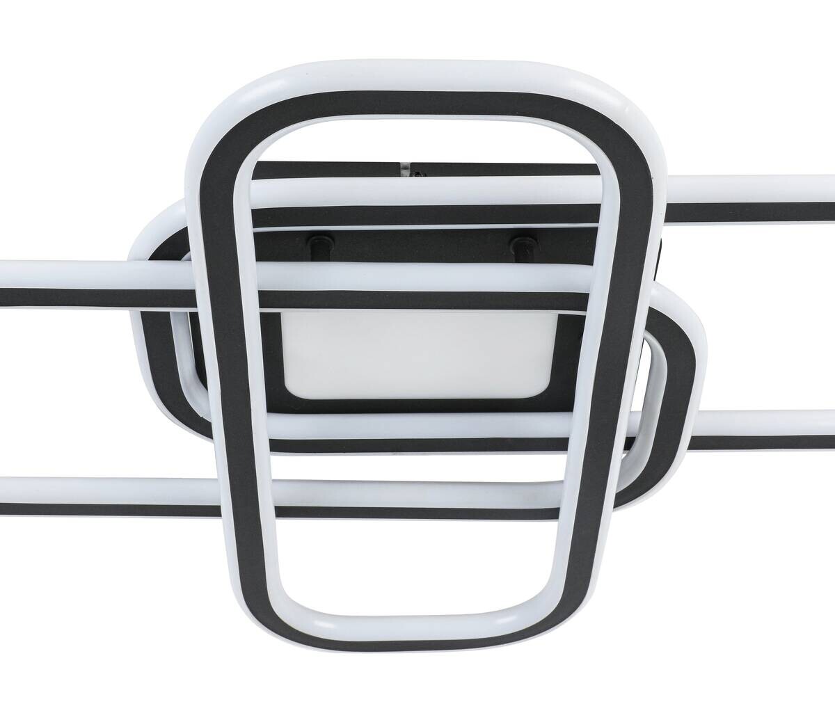 Nolo LED-Deckenleuchte Center schwarz Metall B/H/L: ca. 46x11x95 cm