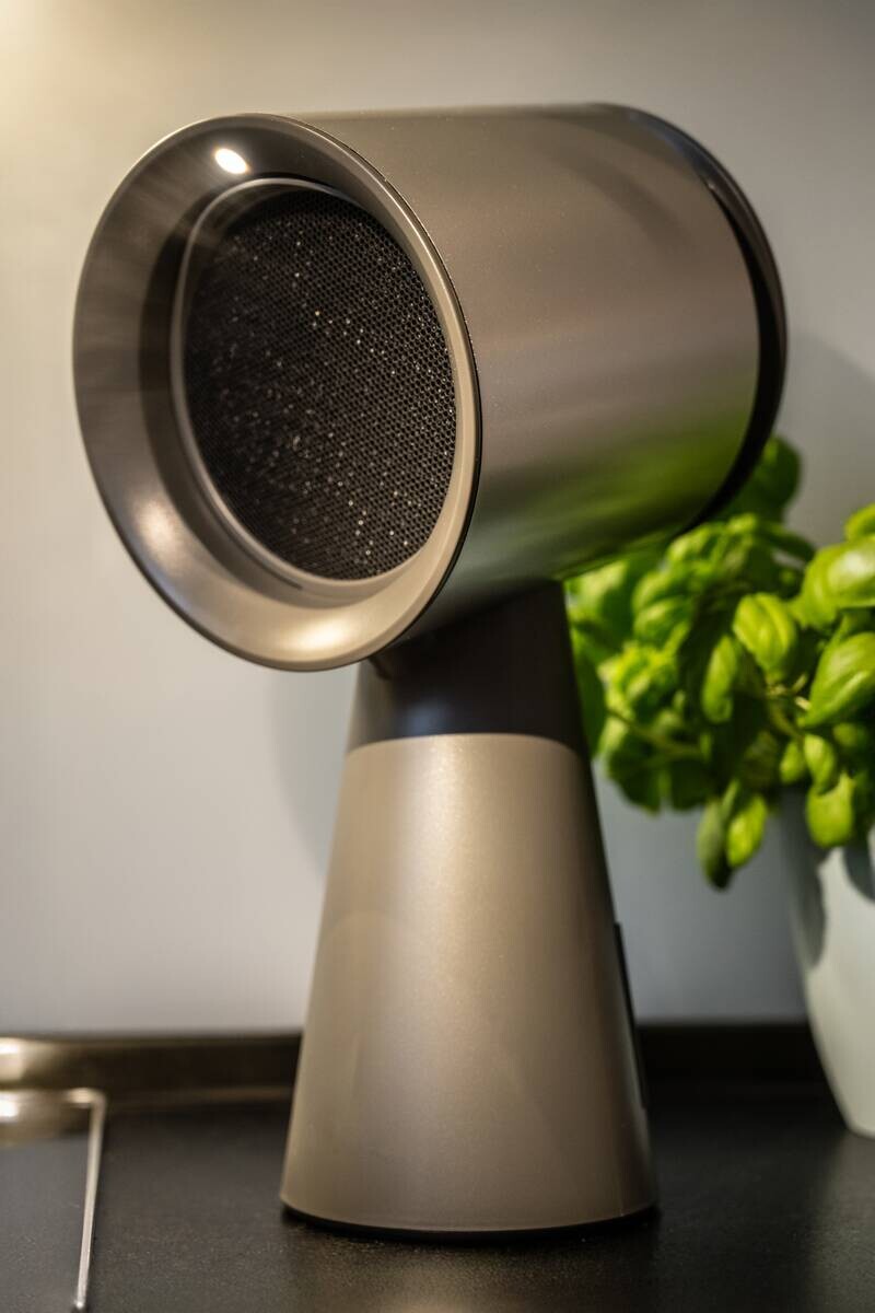 PKM Mobiler Tischdunstabzug 50847 schwarz Kunststoff B/H/T: ca. 17x37x21 cm