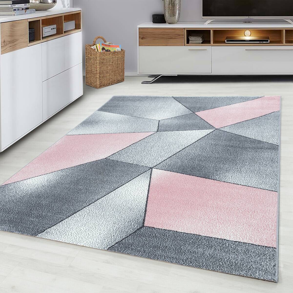 Ayyildiz Teppich BETA pink B/L: ca. 160x230 cm