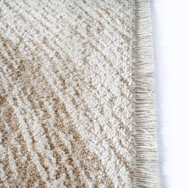 Merinos Teppich Flowline beige B/L: ca. 80x300 cm