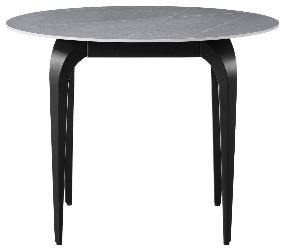 Esstisch Ibiza grau B/H/T: ca. 100x77x100 cm