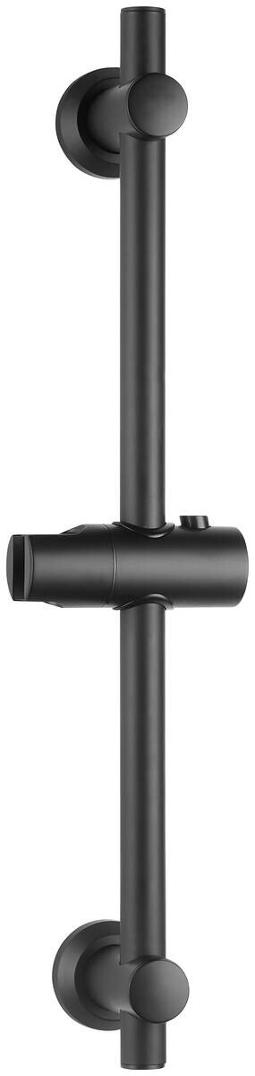 POCOline Brausegarnitur Paris mattschwarz L/D: ca. 70x12 cm