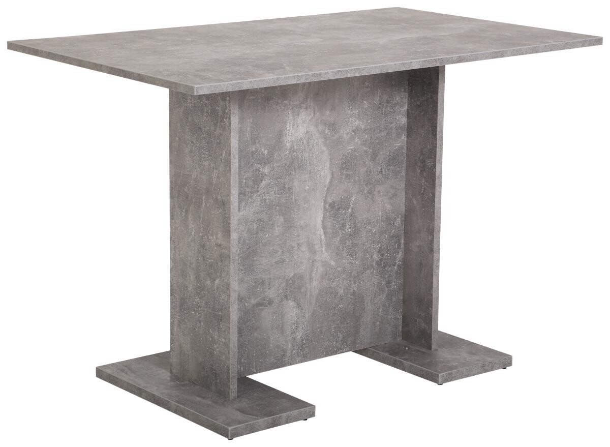 Säulenesstisch Ines Beton Optik B/H/T: ca. 108x75x68 cm