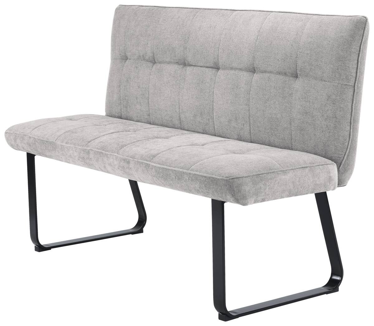 Bank TALEA hellgrau B/H/T: ca. 140x92x59 cm