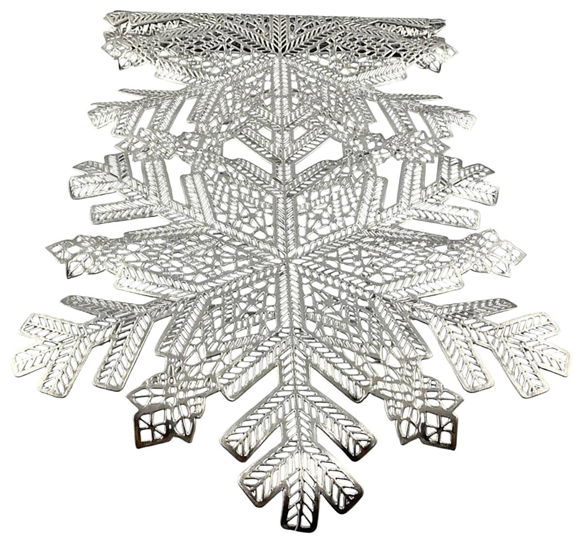 Tischläufer silber Alumetallic