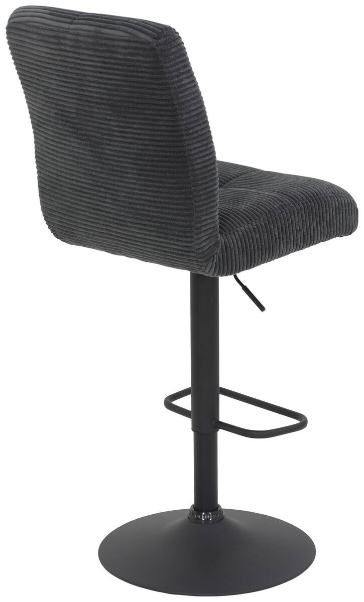 Barhocker Leni I, 2er-Set anthrazit B/H/T: ca. 44x124x57 cm