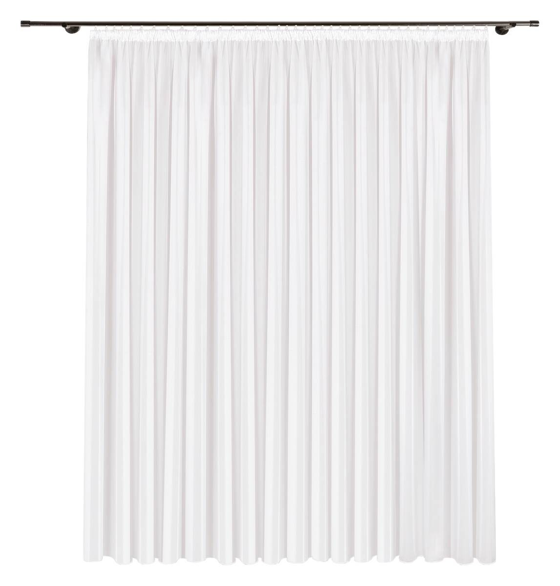 Happy Home Fertigstore weiß 100% Polyester B/L: ca. 450x245 cm