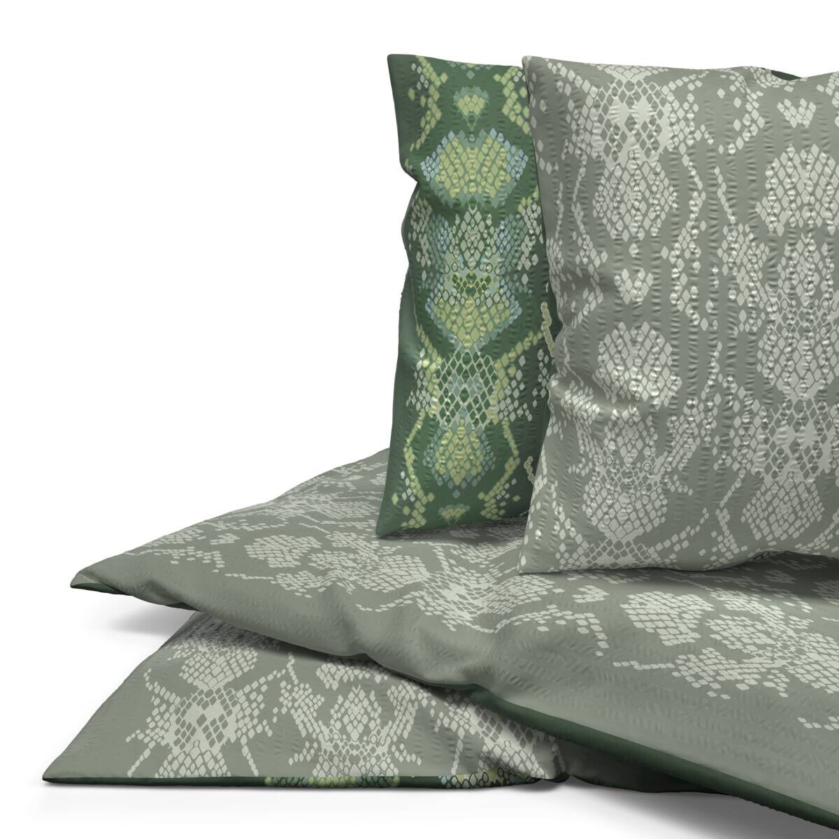 Microfaser Bettwäsche Seersucker