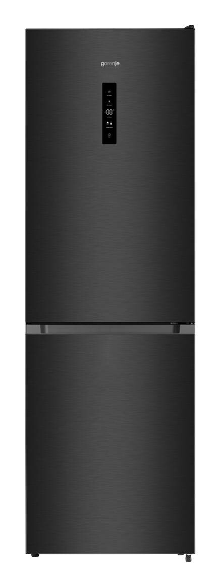 Gorenje Kühl-/Gefrierkombination NRK619CABXL4 EEK: C Spektrum: A bis G Kühlen: 207 Gefrieren: 97 36dB schwarz B/H/T: ca. 59,5x186x59 cm