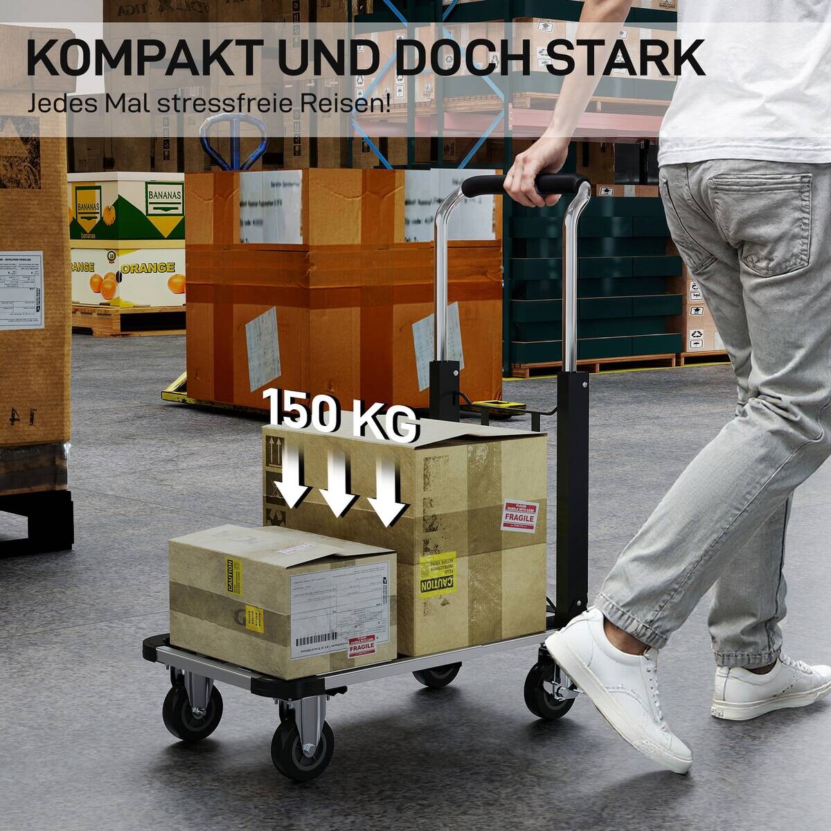 HOMCOM Sackkarre