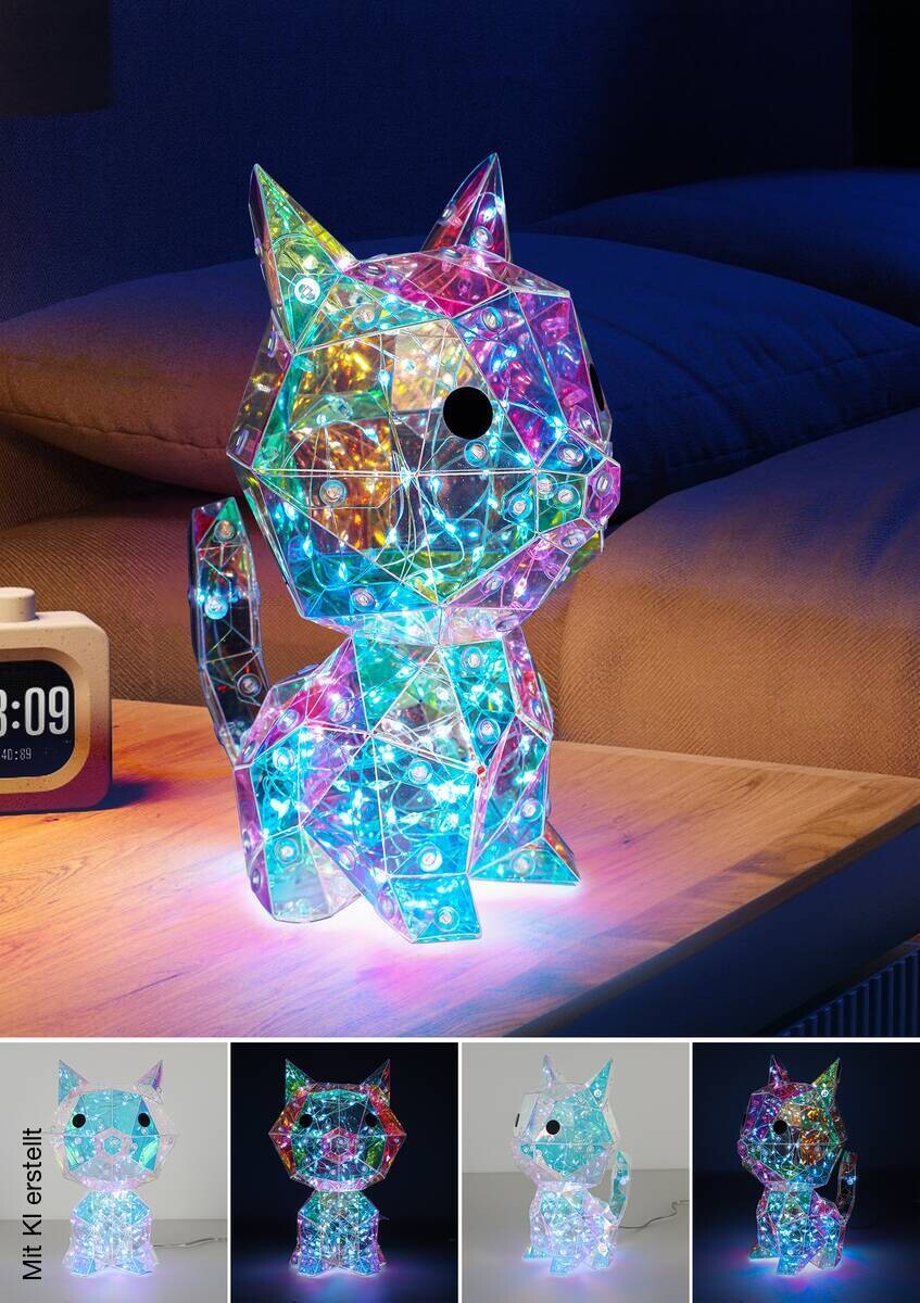 Nolo LED-Dekoleuchte Katze H: ca. 21 cm