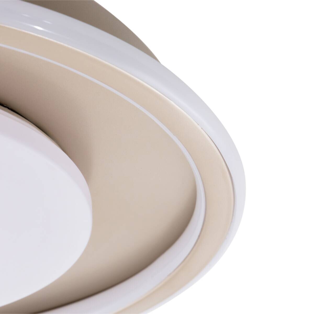 Nolo LED-Deckenleuchte champagner Metall H/D: ca. 7x40 cm