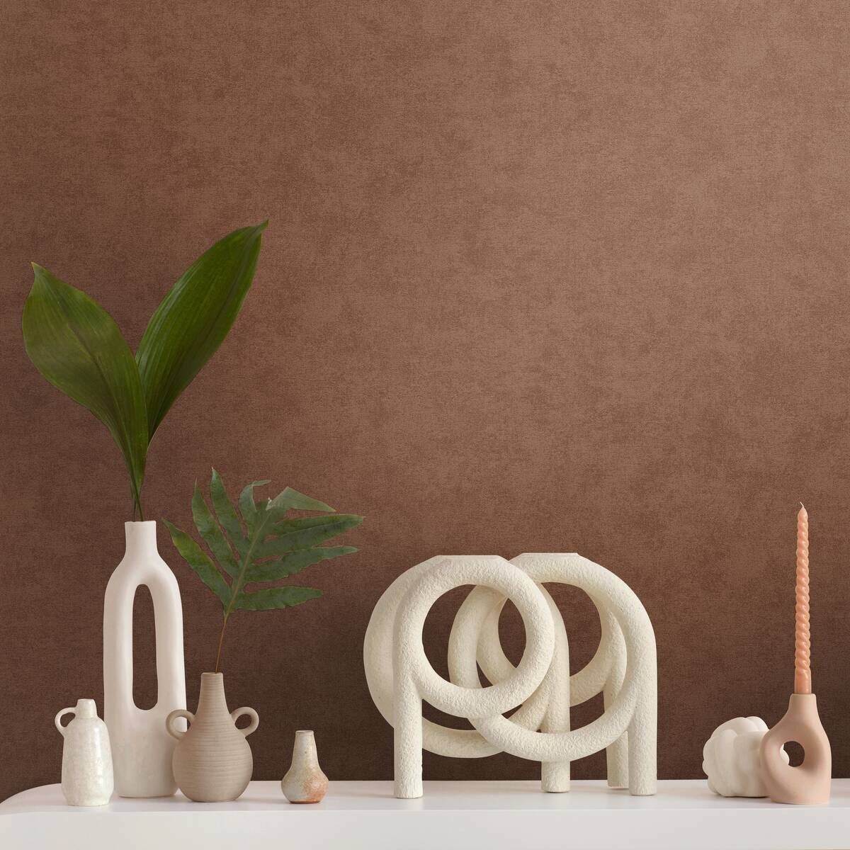 A.S.Creation Vliestapete braun B/H/D: ca. 53x1005x10,7 cm