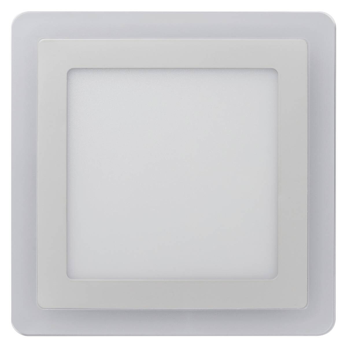 LEDVANCE LED-Wand-/Deckenleuchte 260535 weiß Aluminium Kunststoff B/H/L: ca. 19,8x3,8x19,8 cm