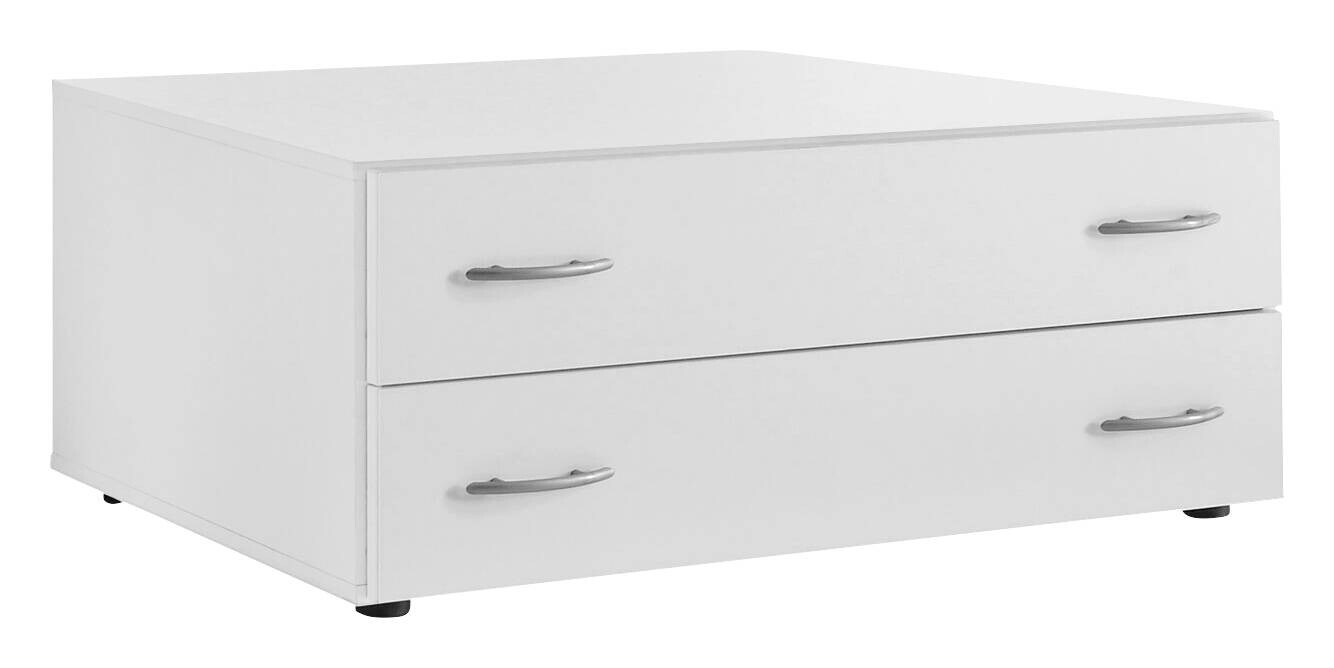 Schrankuntersatz Joe/Base 2 weiß B/H/T: ca. 81x33x51 cm