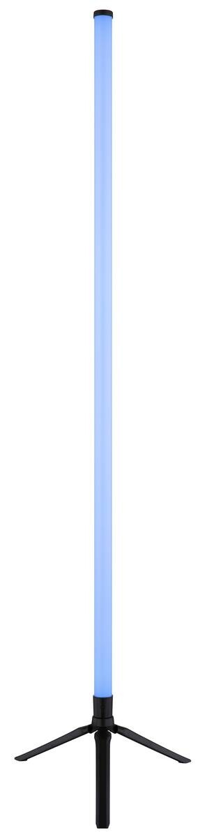 GLOBO LED-Stehleuchte Opal schwarz Kunststoff H/D: ca. 113x37 cm 1 Brennstellen