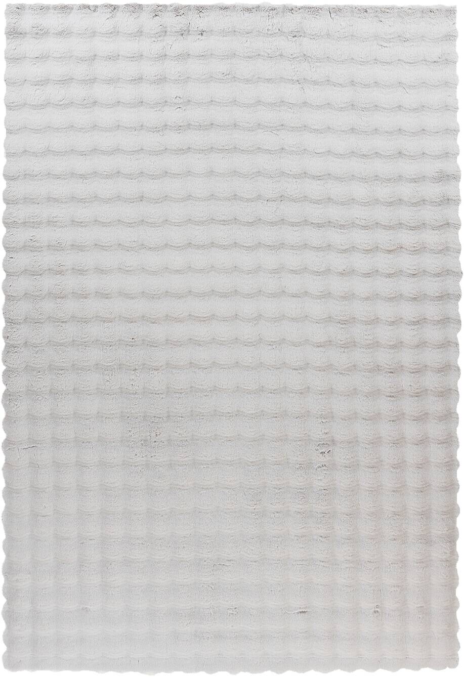 Padiro Hochflorteppich Hailey 125 grau B/H/L: ca. 160x3x230 cm