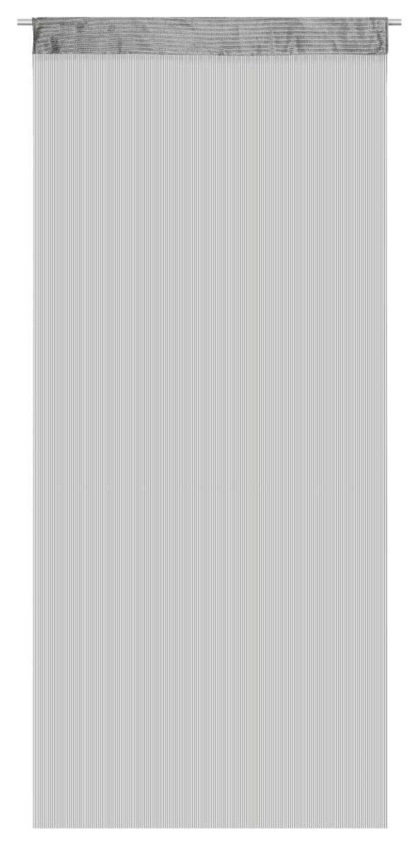 POCOline Fadenvorhang String silber B/L: ca. 90x245 cm