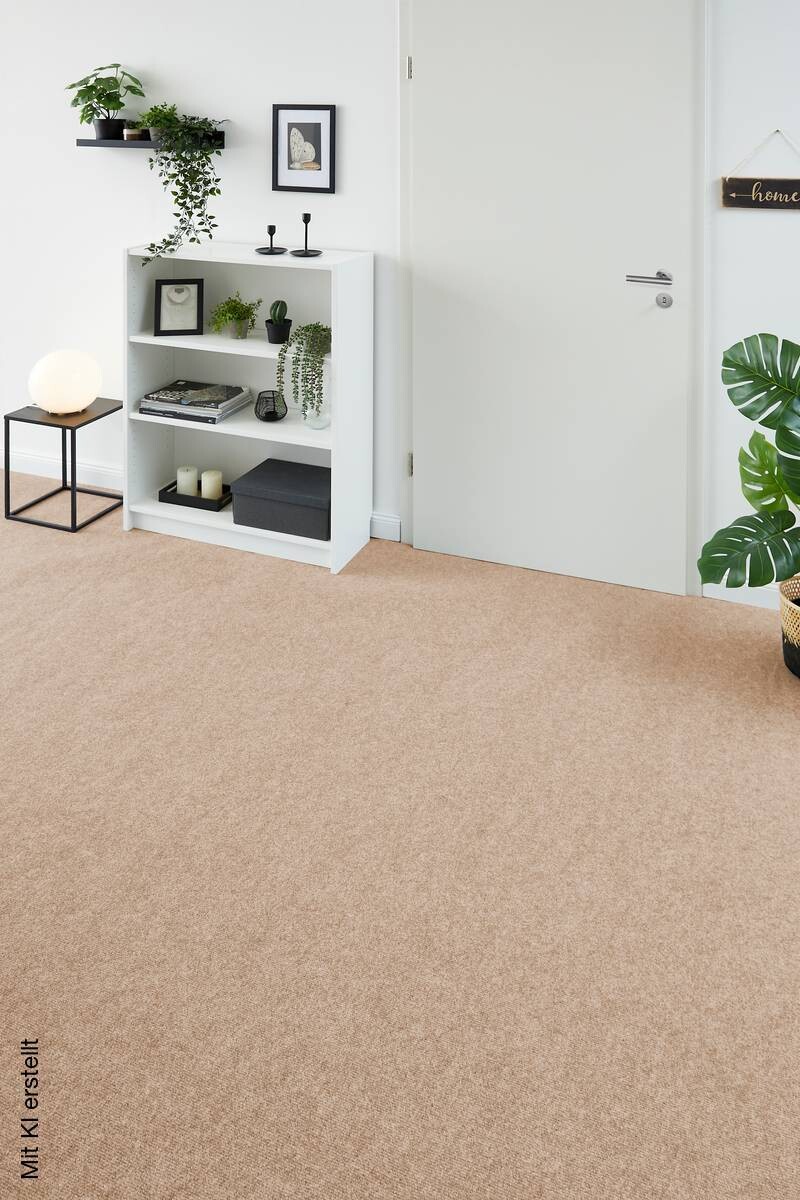 Teppichboden Milo beige B/L: ca. 200x100 cm pro Stück