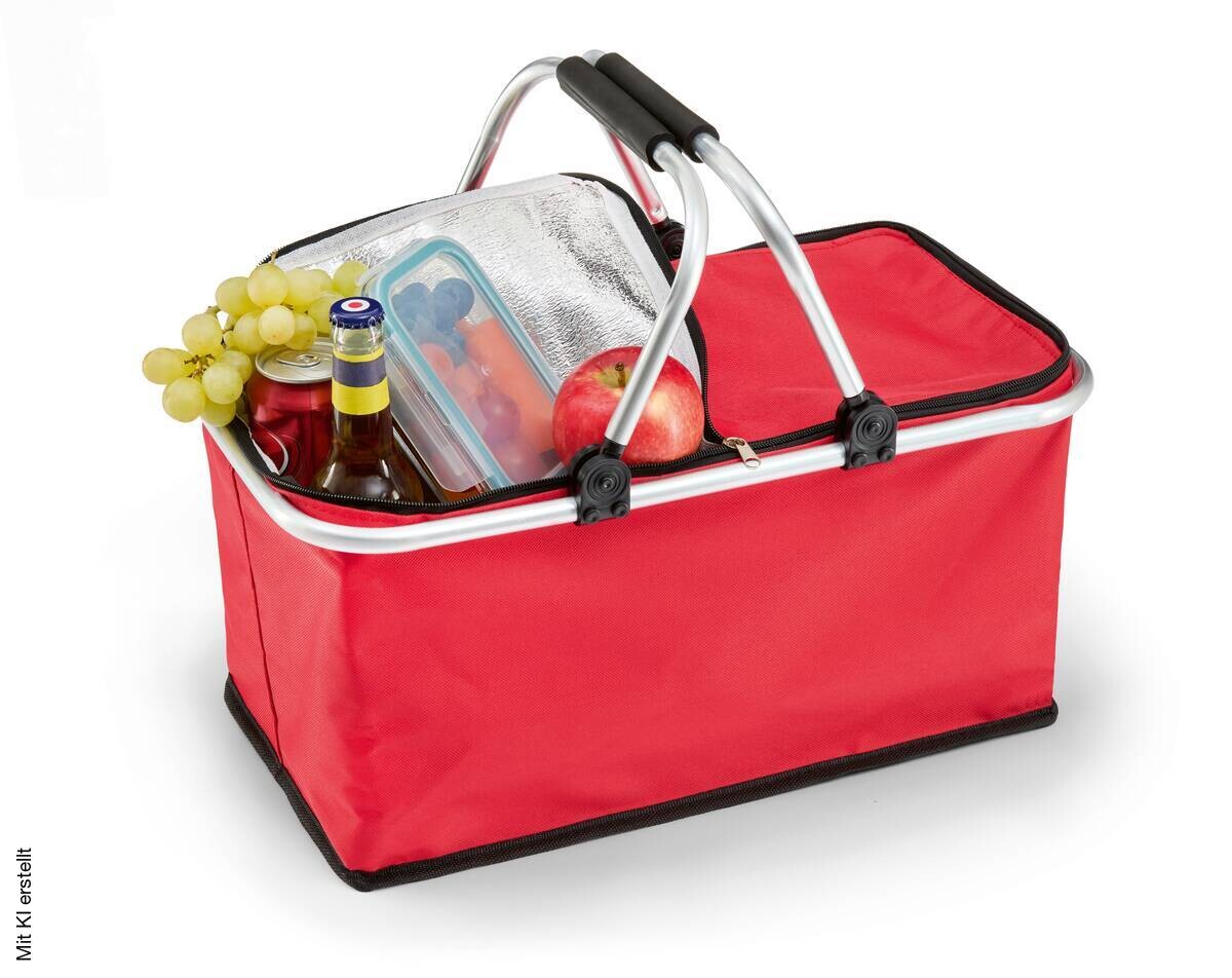 EASYmaxx Tasche rot Polyester B/H/L: ca. 28x23x47 cm