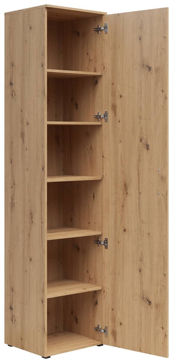 Schrank Multi-Stauraum Typ 20 Eiche Artisan Nachbildung B/H/T: ca. 45x195x40 cm