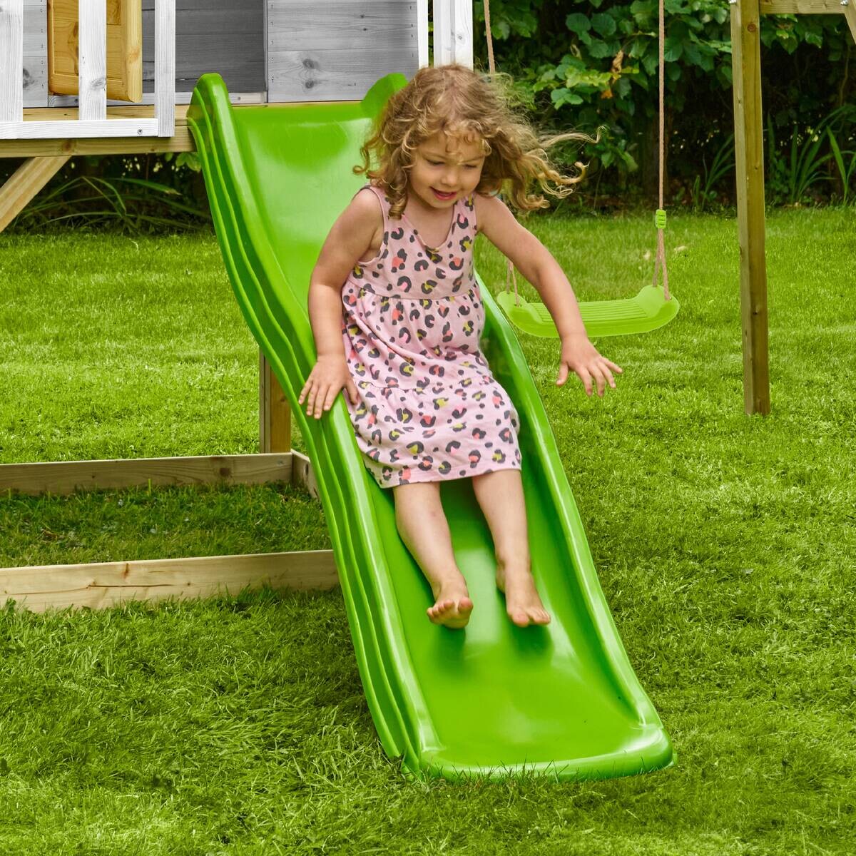 Zwerkules Spielhaus Valli grau B/H/L: ca. 370x224x352 cm