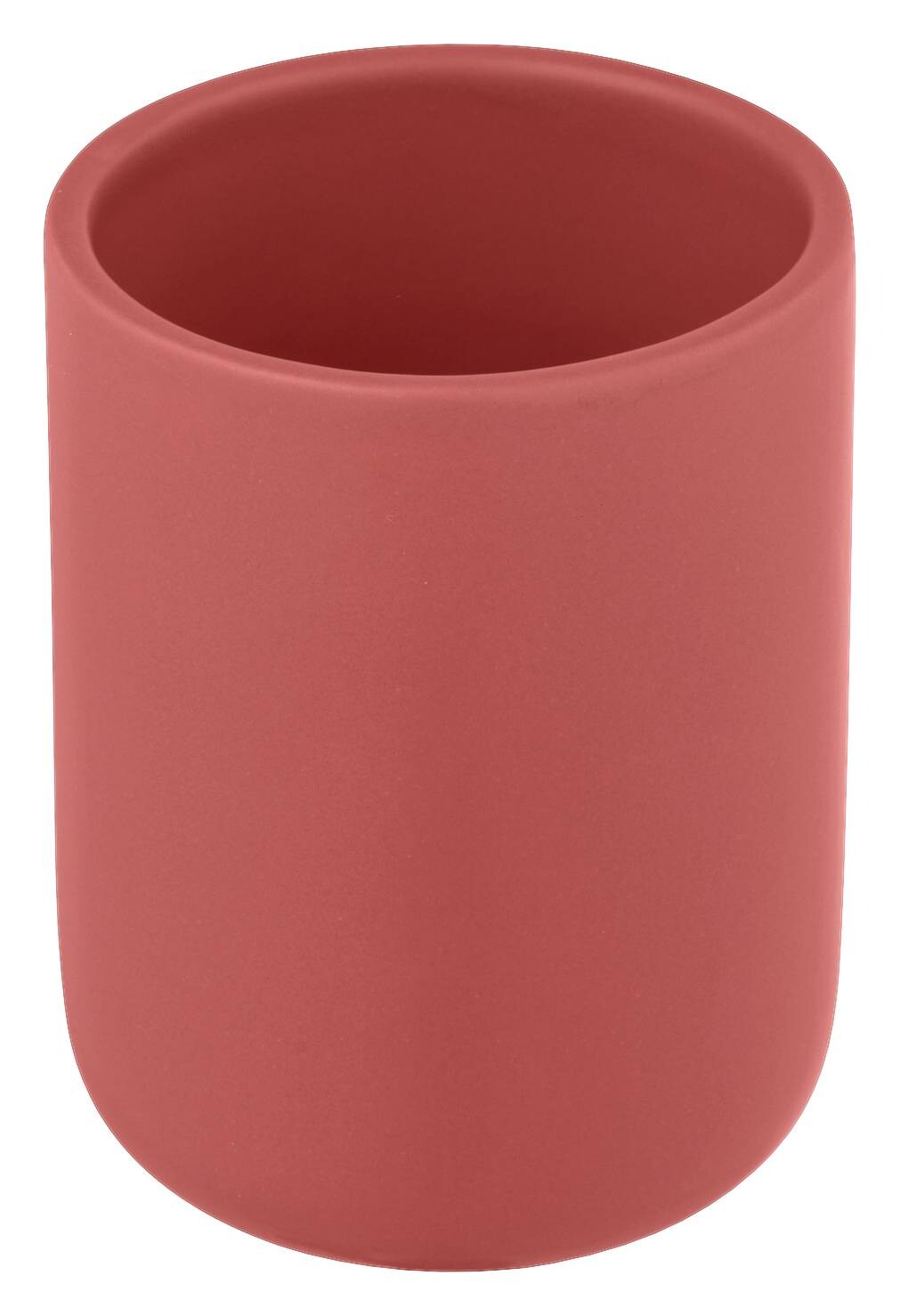 Allstar Zahnputzbecher Olinda rot Keramik