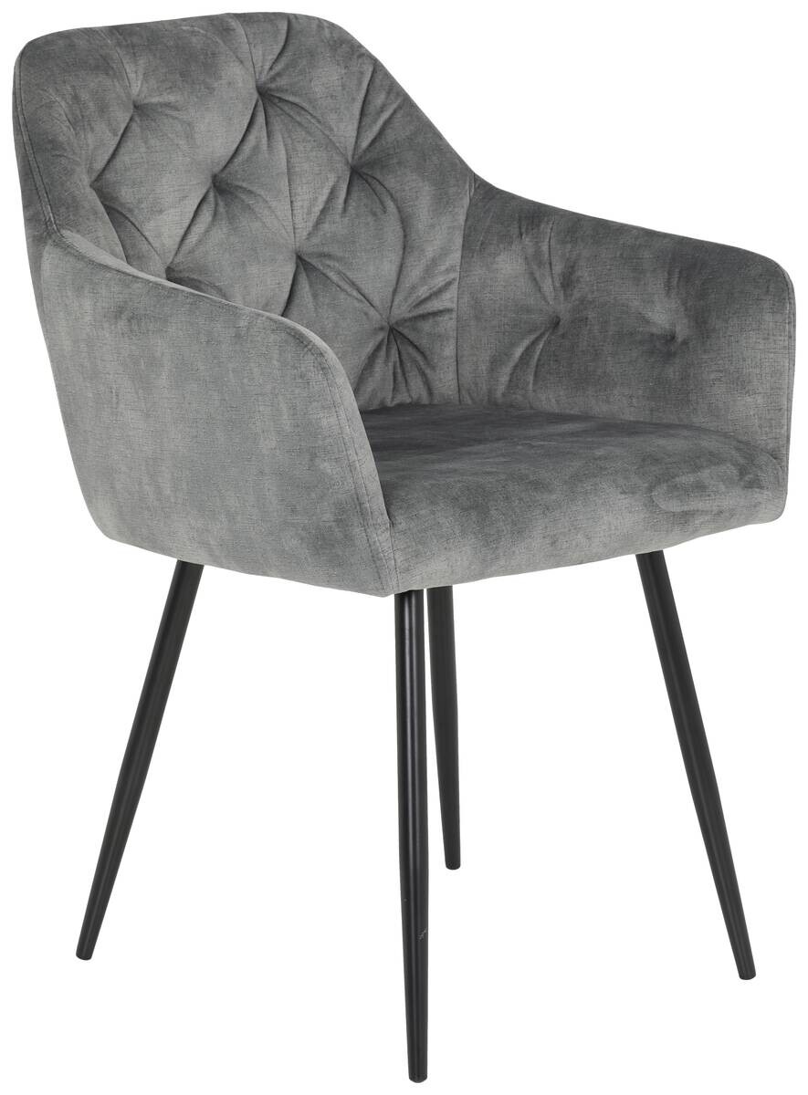 Essgruppe Cleo II grau Beton B/H/T: ca. 140x76x90 cm