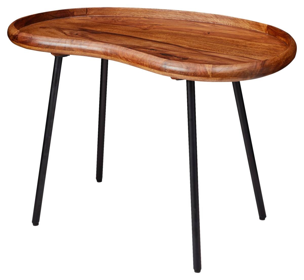 Couchtisch braun B/H/T: ca. 71x51x40 cm