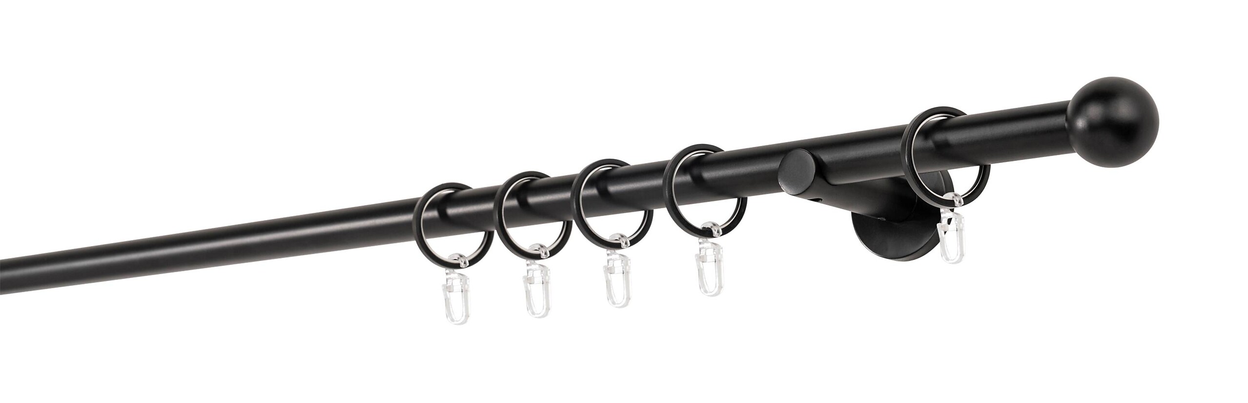 mydeco Stilgarnituren Stilgarnitur_Ball schwarz Metall L/D: ca. 150x2 cm 1 Läufe