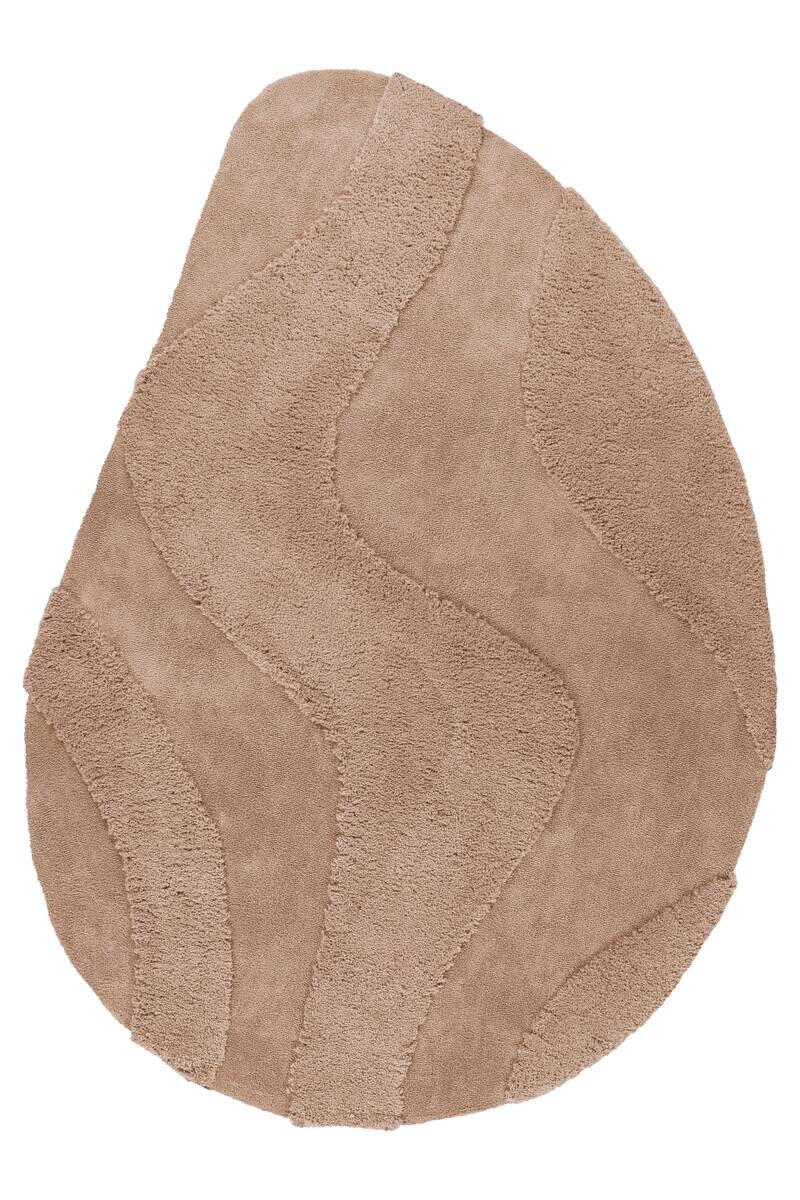Kayoom Teppich Pulp 225 beige B/L: ca. 160x230 cm