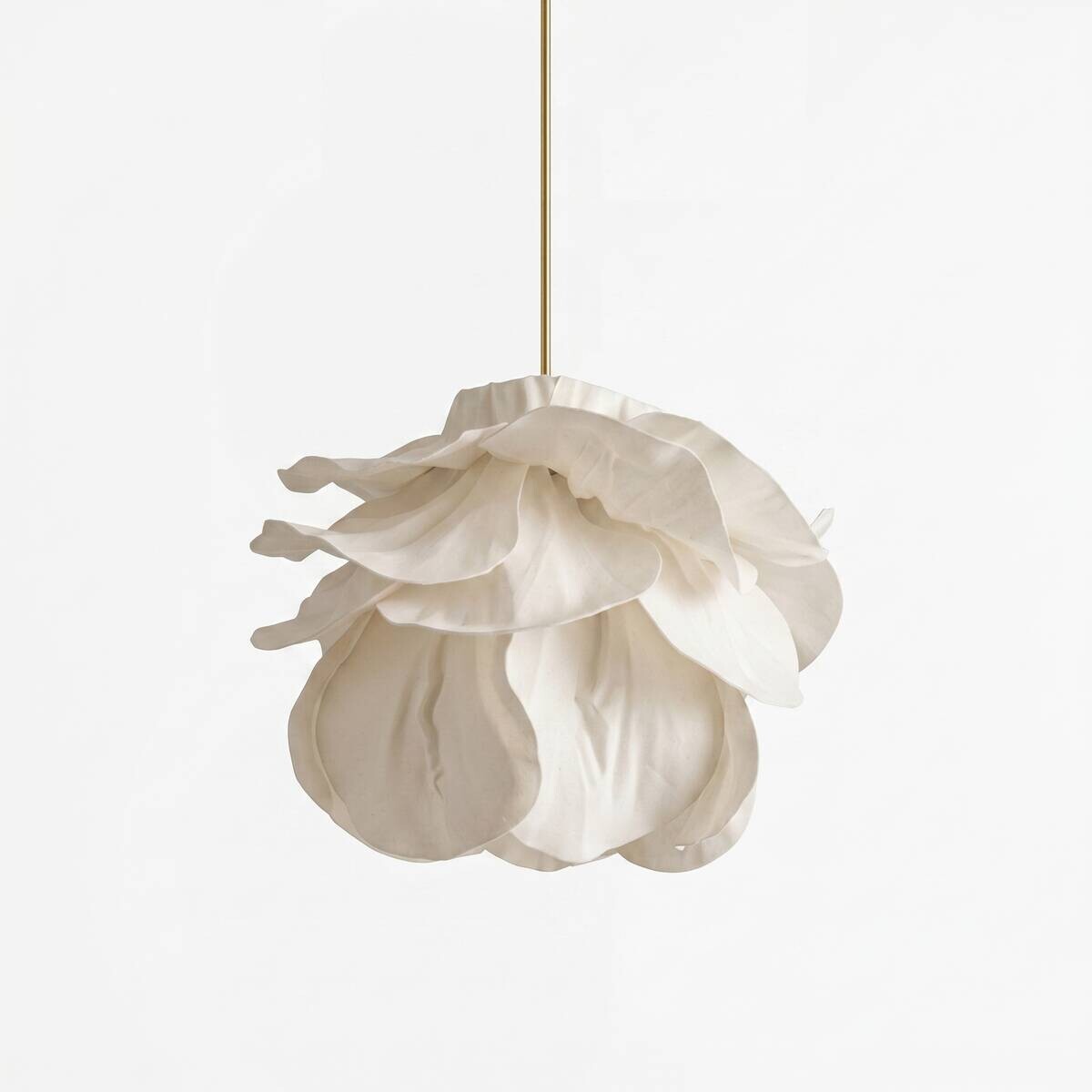 Opviq Pendelleuchte weiß Kunststoff B/H/T/L/D: ca. 48x110x48x48x48 cm E27 1 Brennstellen