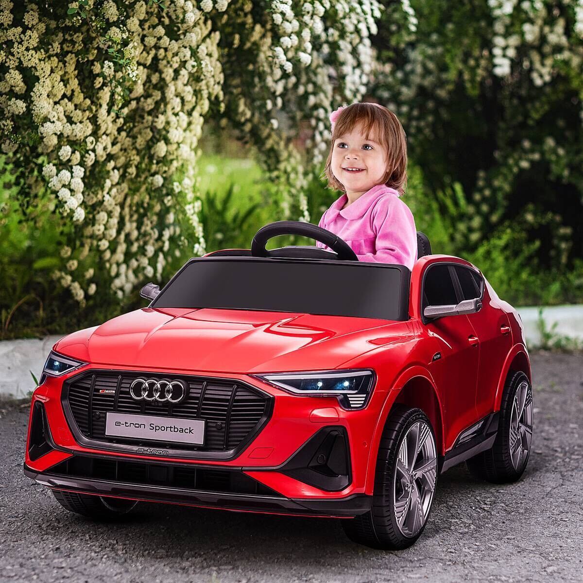 HOMCOM Kinderauto rot B/H/L: ca. 60x108x47 cm