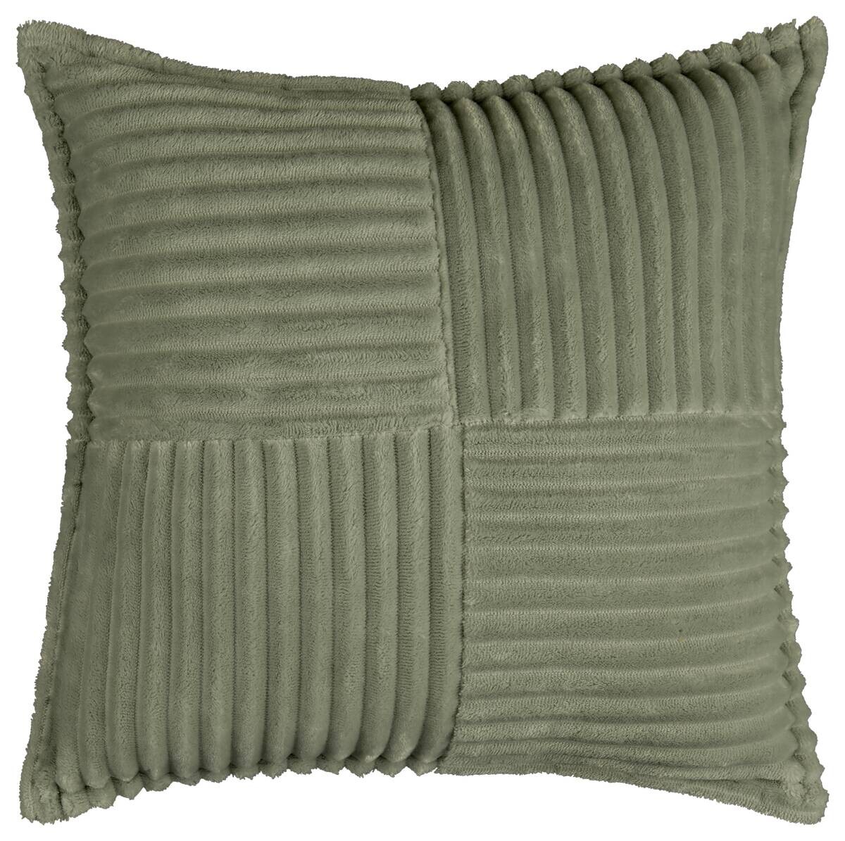 POCOline Dekokissen Cord grün 100% Polyester B/L: ca. 45x45 cm