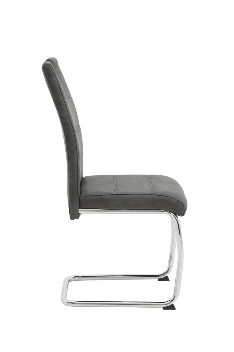 Essgruppe Lia II Eiche anthrazit Microfaser B/H/T: ca. 320x76x90 cm