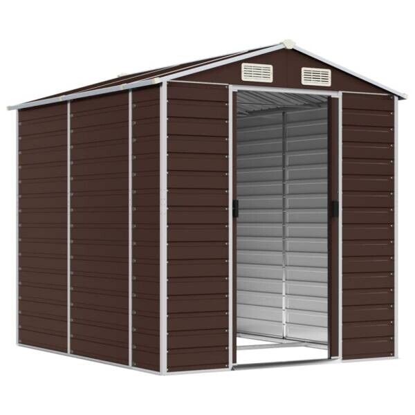 vidaXL Gartenhaus braun B/H/T: ca. 191x198x215 cm