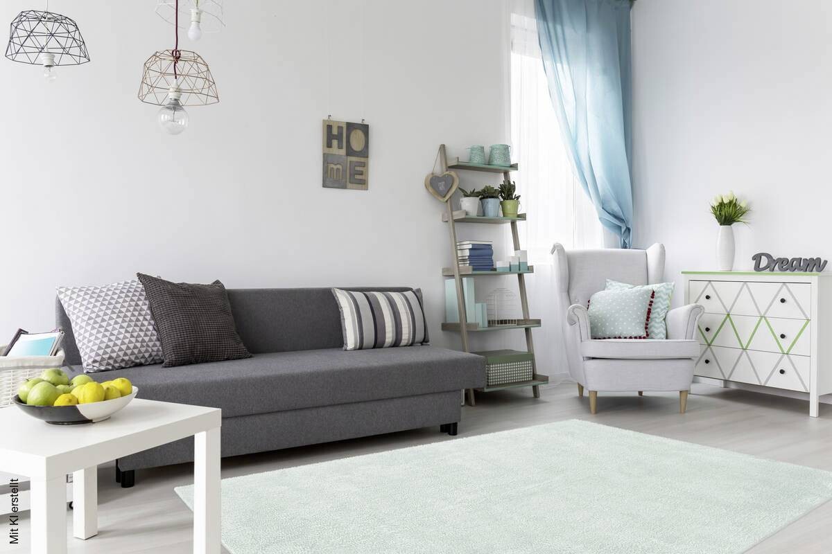 360Living Teppich Bali puderblau B/L: ca. 160x230 cm