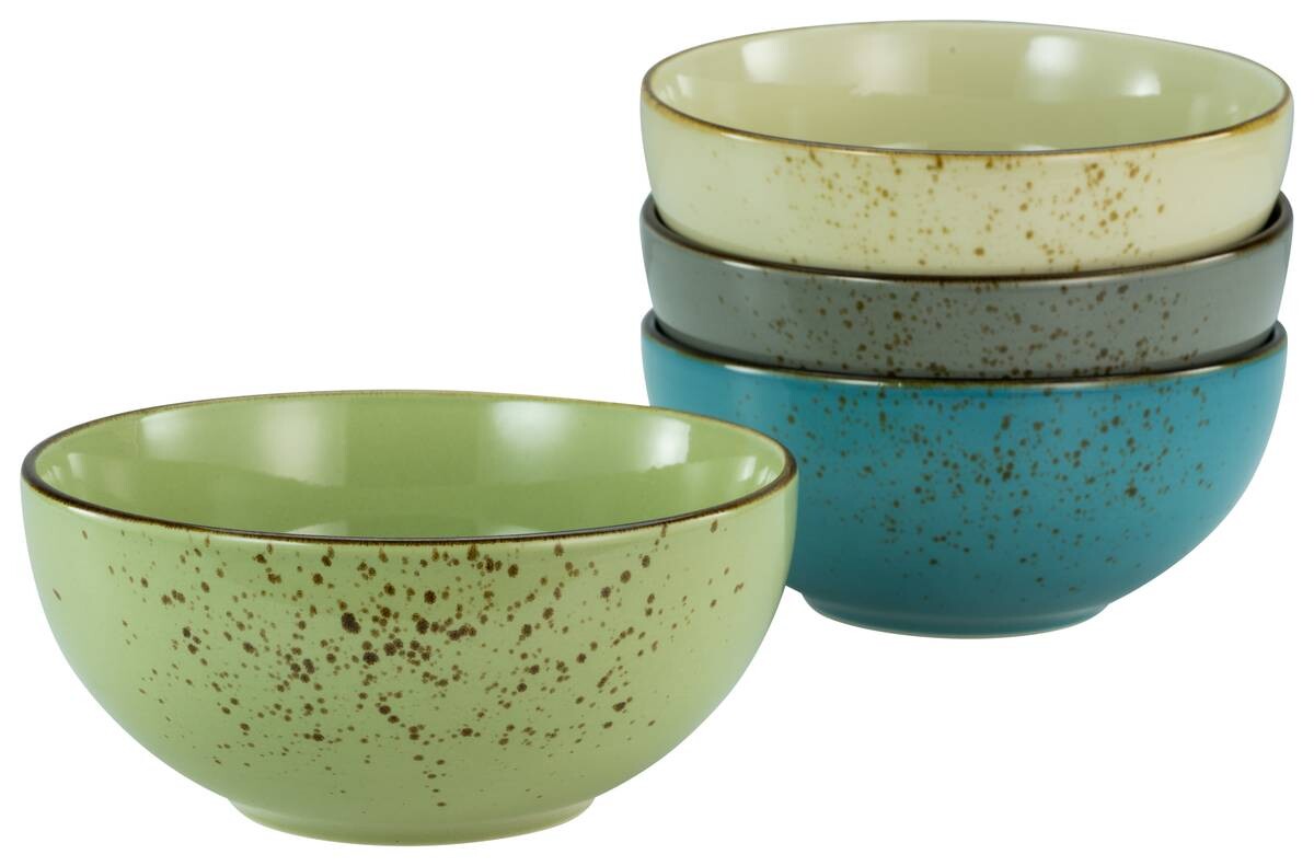 CreaTable Buddhabowl-Set Nature Collection multicolor Keramik 4 tlg.