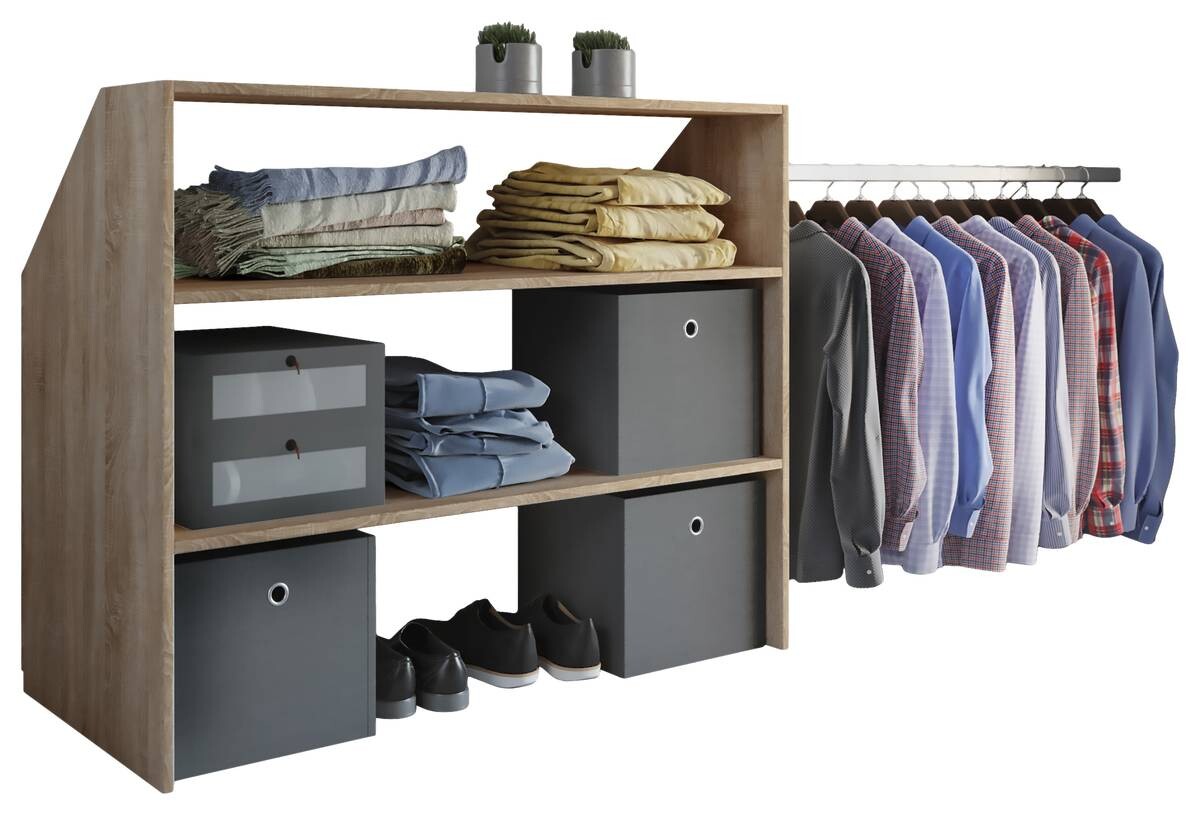 Regal Dacho Eiche Sonoma Nachbildung B/H/T: ca. 90x100x50 cm