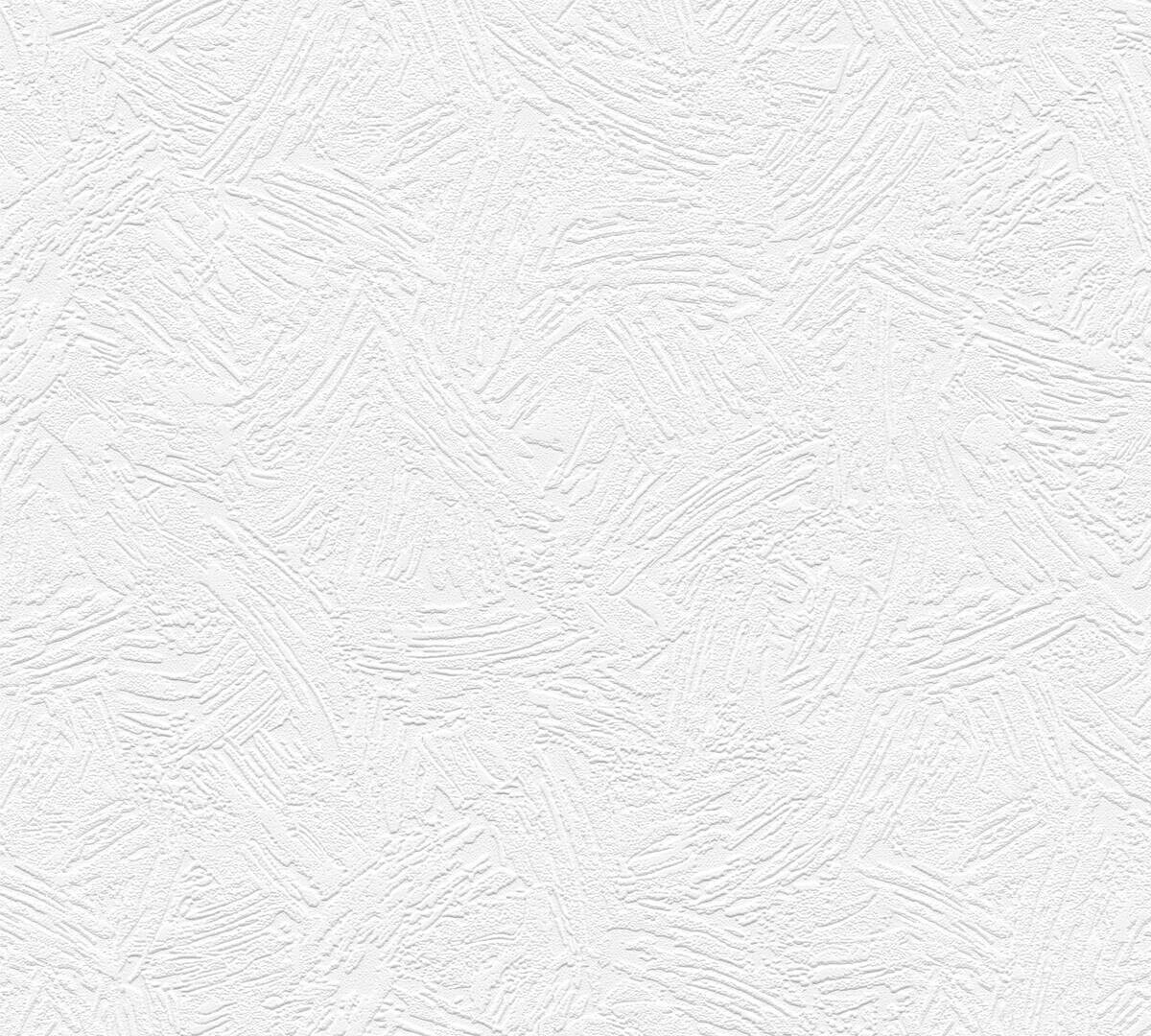 A.S.Creation Papiertapete weiß B/H/D: ca. 53x1005x11,4 cm