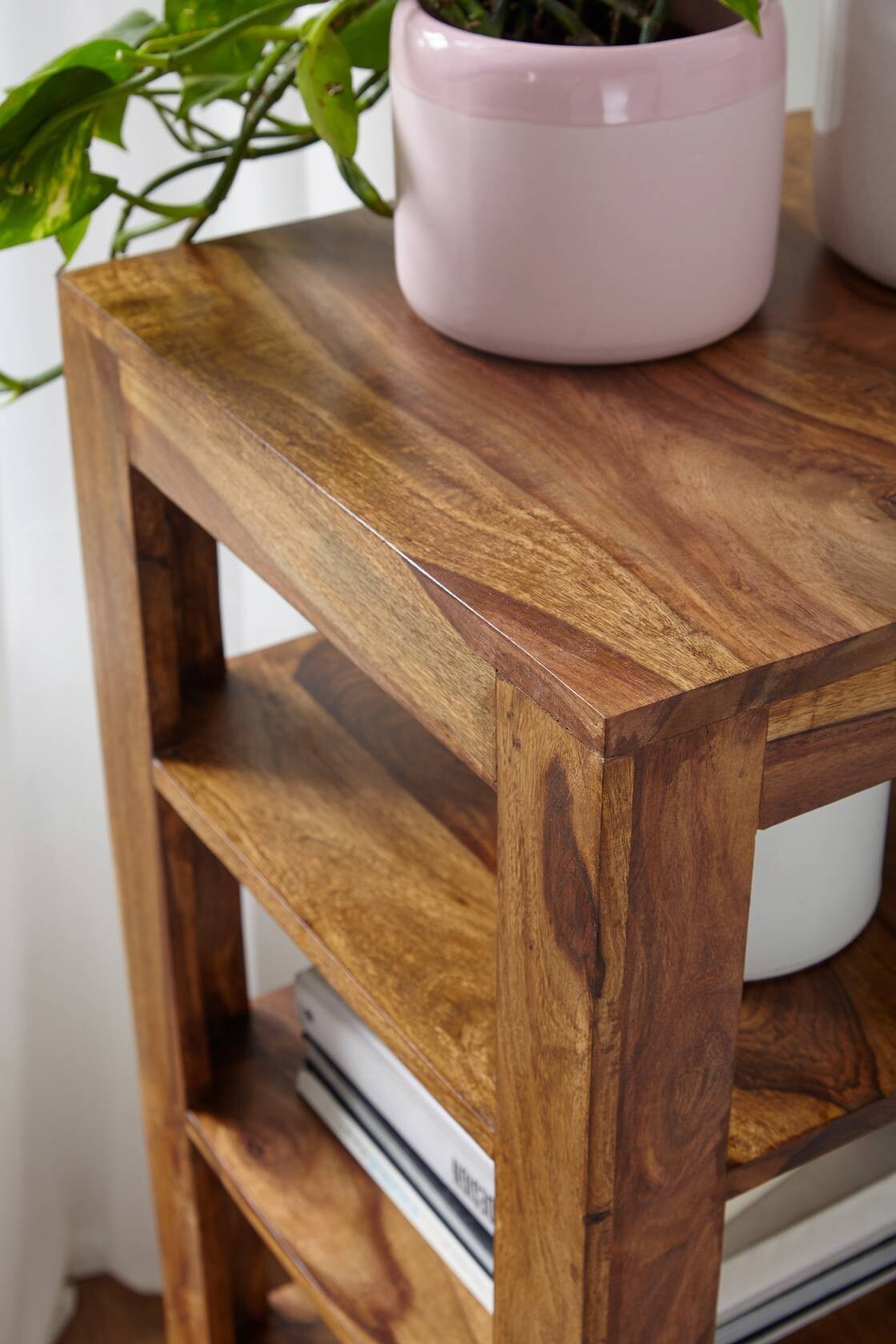 Standregal natur B/H/T: ca. 44x105x44 cm