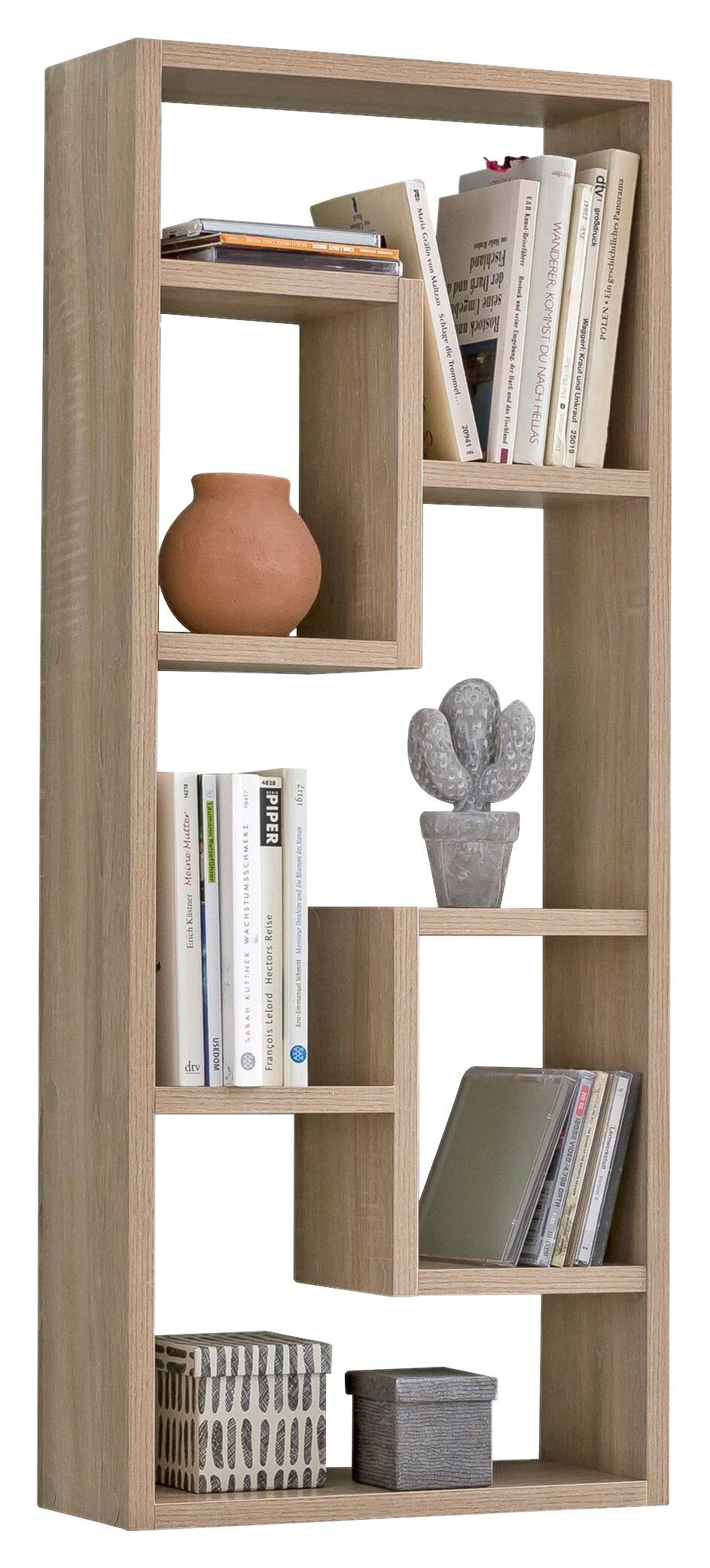 Wandregal Eiche Sonoma Nachbildung B/H/T: ca. 36x90x14,5 cm