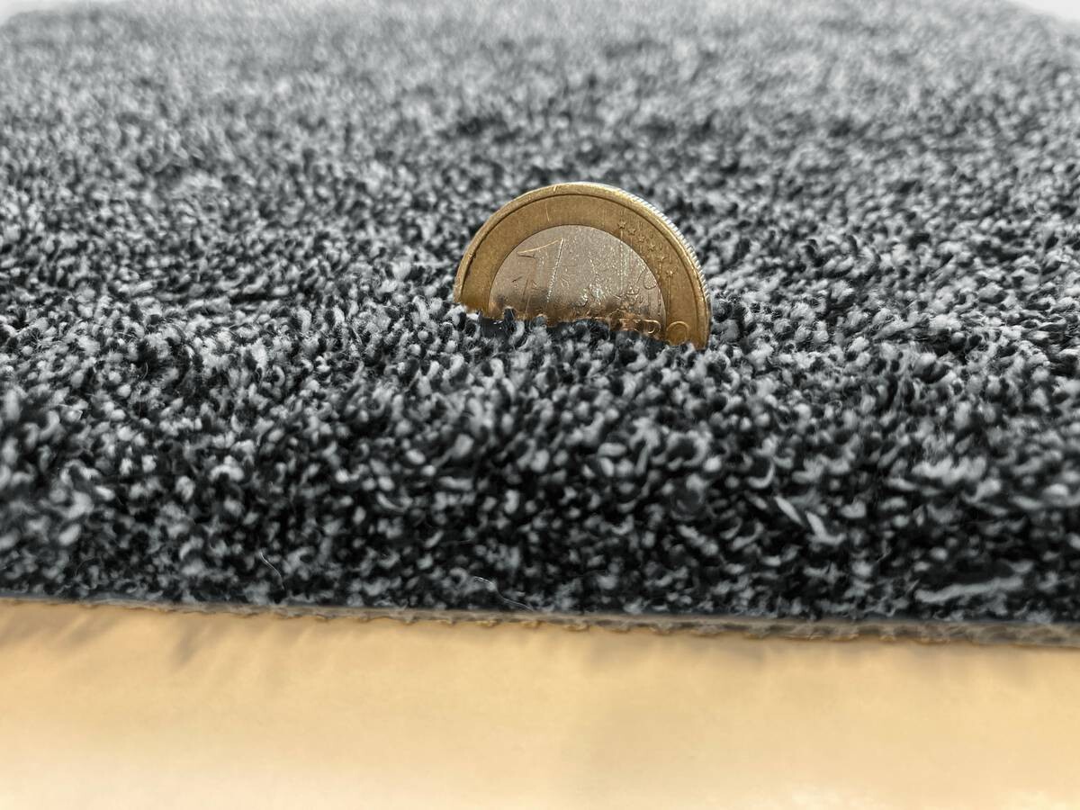 Teppichboden Hanoi anthrazit B: ca. 400 cm pro m²