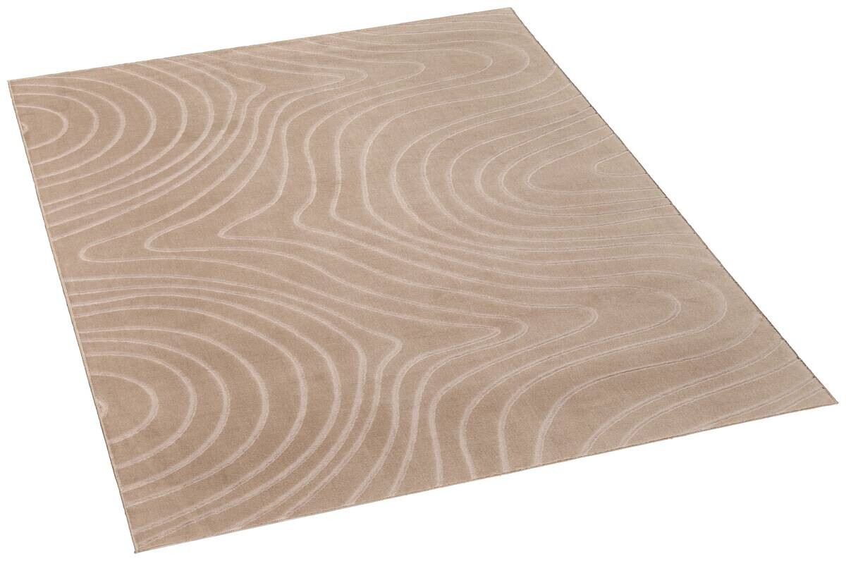 Teppich Stilo beige B/L: ca. 120x160 cm