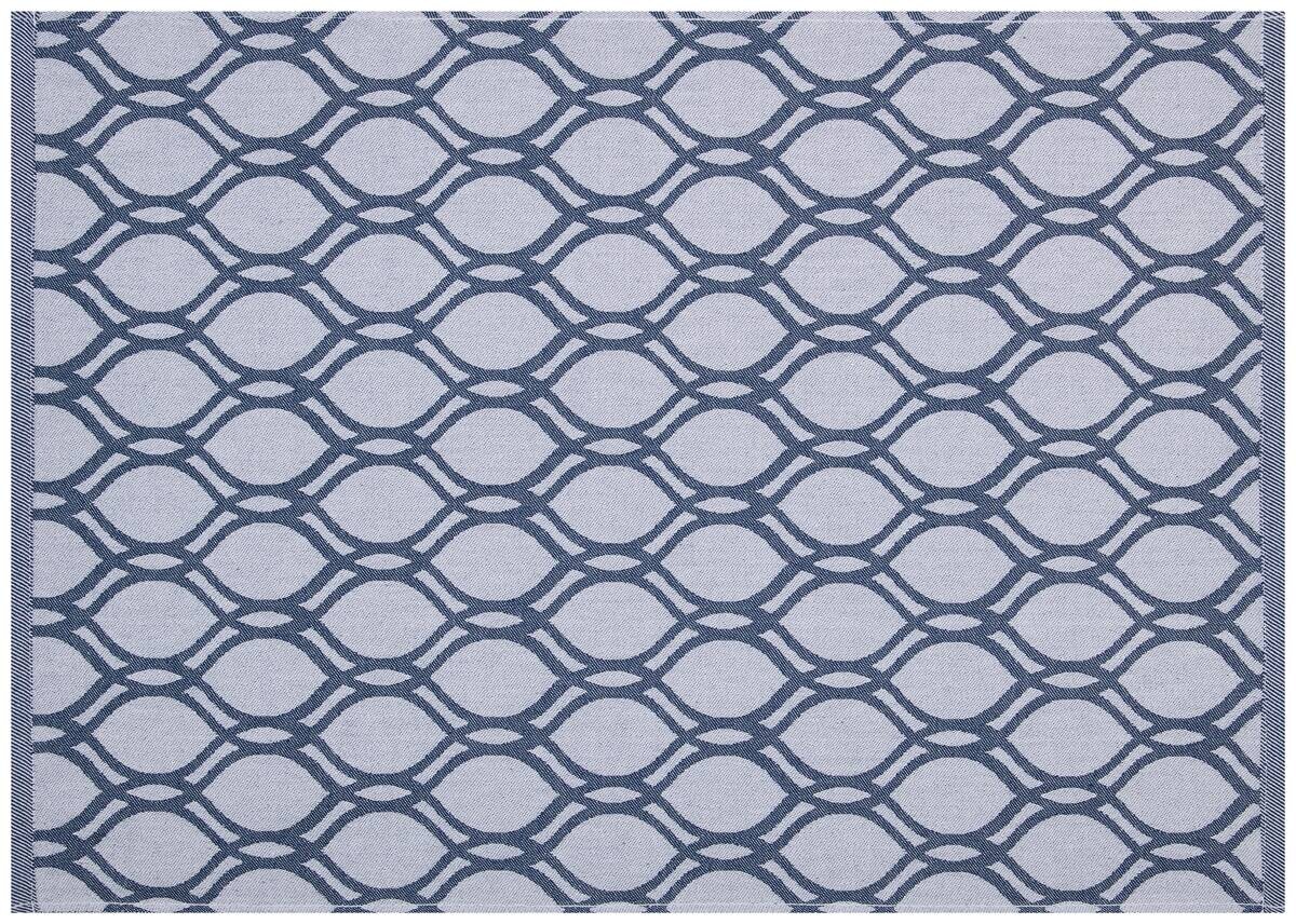 Geschirrtuch blau 100% Baumwolle B/L: ca. 50x70 cm