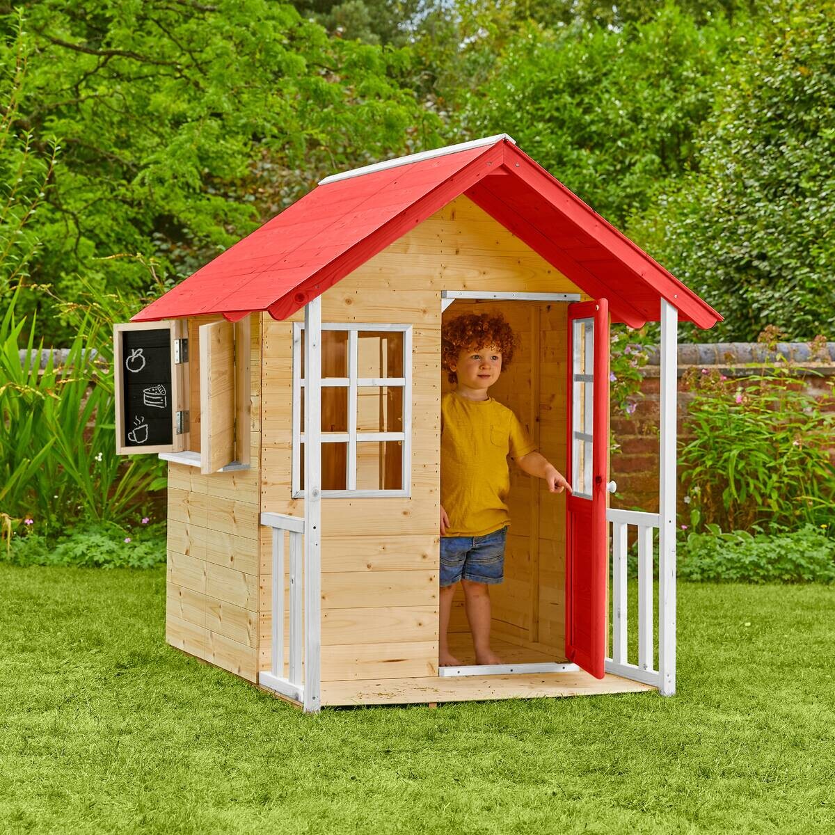 Zwerkules Spielhaus Lolla grau B/H/L: ca. 120x139x135 cm